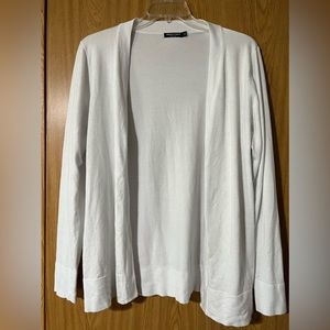 White cardigan size XL